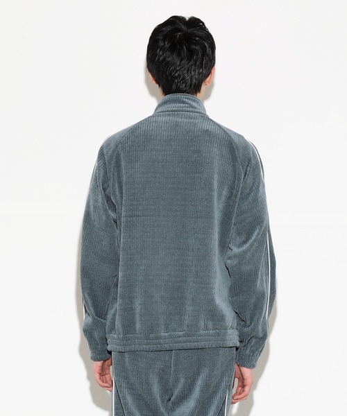 LEGENDA（レジェンダ）の「レジェンダ コーデュロイ ベロアトラックジャケット / LEGENDA Corduroy Velor Track Jacket（ブルゾン・メンズ・ブルー/ブラック/アイボリー・FREE）」の16枚目の写真