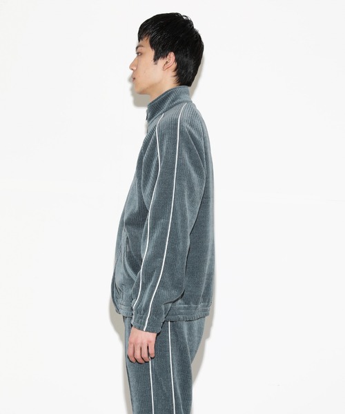 LEGENDA（レジェンダ）の「レジェンダ コーデュロイ ベロアトラックジャケット / LEGENDA Corduroy Velor Track Jacket（ブルゾン・メンズ・ブルー/ブラック/アイボリー・FREE）」の17枚目の写真