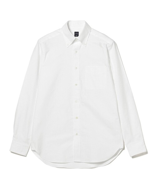 BEAMS F（ビームスエフ）の「BEAMS F / 3プライ オックスフォード ボタンダウンシャツ（シャツ/ブラウス・メンズ・ホワイト・38/39/40/41/37）」の5枚目の写真