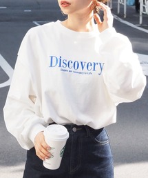 tiptop | アソートロゴ刺繍ロンT(Tシャツ/カットソー)