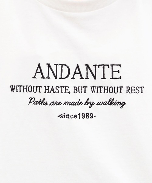 tiptop(ティップトップ)の「アソートロゴ刺繍ロンT(Tシャツ/カットソー・レディース・ホワイト系その他3/ブラック/ホワイト系その他4/ホワイト系その他5/ホワイト系その他/ホワイト系その他2/オフホワイト/ネイビー/サックスブルー・FREE)」の21枚目の写真