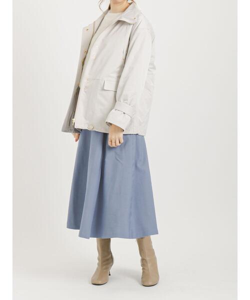 Te chichi（テチチ）の「フラップボタンフレアスカート（スカート・レディース・ネイビー/イエロー/ブルー・ﾌﾘ-）」の17枚目の写真