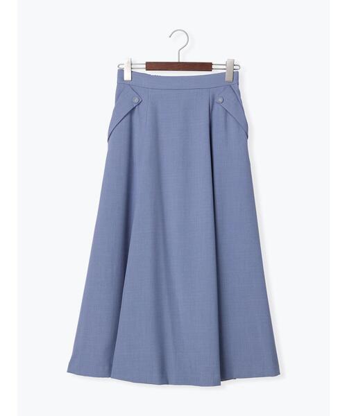 Te chichi（テチチ）の「フラップボタンフレアスカート（スカート・レディース・ネイビー/イエロー/ブルー・ﾌﾘ-）」の11枚目の写真