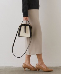 NICOLE white | コンパクトスクエアBAG／２WAYショルダー(ショルダーバッグ)