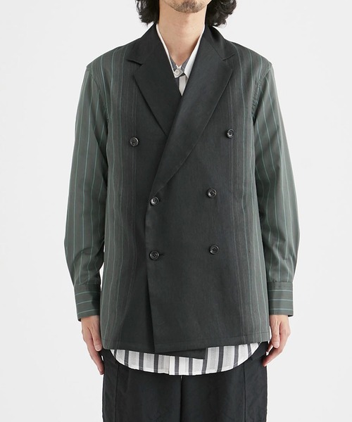 TAAKK（ターク）の「【TAAKK / ターク】STRIPE JACKET→SHIRTS