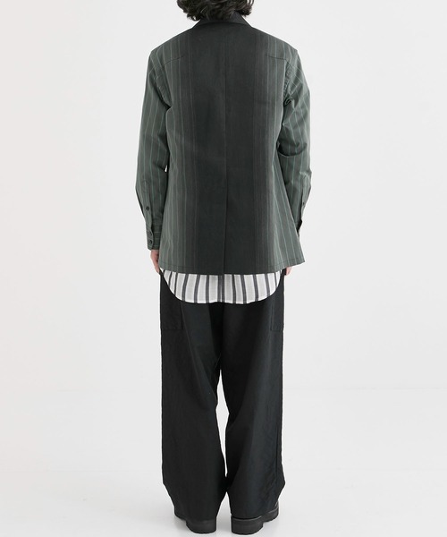 TAAKK（ターク）の「【TAAKK / ターク】STRIPE JACKET→SHIRTS