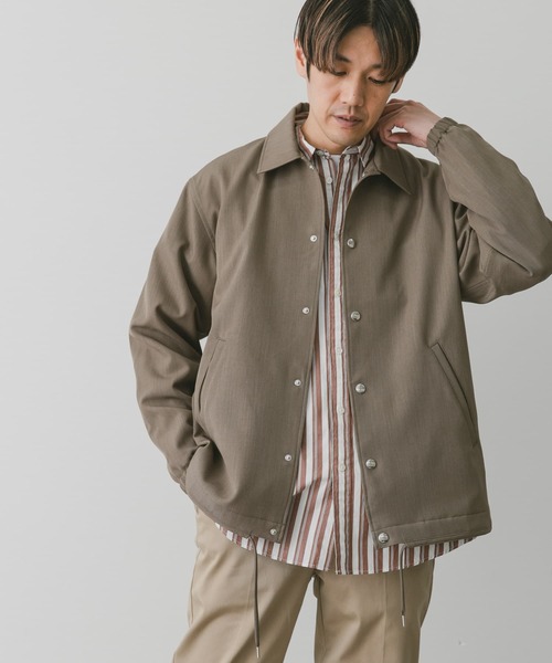 URBAN RESEARCH DOORS（アーバンリサーチドアーズ）の「『セットアップ対応』『吸水速乾』セオアルファコーチジャケット（ブルゾン・メンズ・ネイビー/ブラック/モカ・LARGE/MEDIUM）」の13枚目の写真