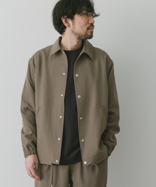 URBAN RESEARCH DOORS（アーバンリサーチドアーズ）の「『セットアップ対応』『吸水速乾』セオアルファコーチジャケット（ブルゾン・メンズ・ネイビー/ブラック/モカ・LARGE/MEDIUM）」の18枚目の写真