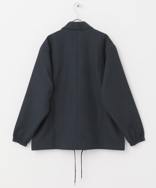 URBAN RESEARCH DOORS（アーバンリサーチドアーズ）の「『セットアップ対応』『吸水速乾』セオアルファコーチジャケット（ブルゾン・メンズ・ネイビー/ブラック/モカ・LARGE/MEDIUM）」の7枚目の写真