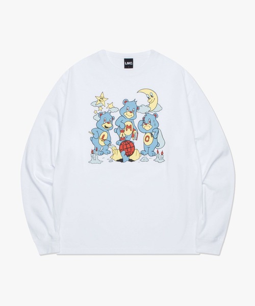 LMCの「【UNISEX】LMC/スリーベアー長袖Tシャツ 2190492(Tシャツ/カットソー・レディース・ホワイト/ブラック/オレンジ・MEDIUM/LARGE/X-LARGE)」の1枚目の写真