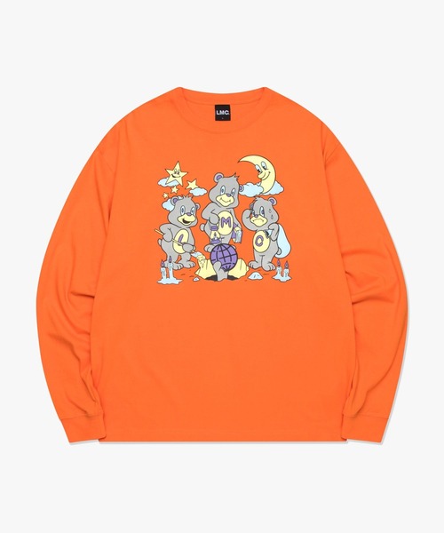 LMCの「【UNISEX】LMC/スリーベアー長袖Tシャツ 2190492(Tシャツ/カットソー・レディース・ホワイト/ブラック/オレンジ・MEDIUM/LARGE/X-LARGE)」の3枚目の写真