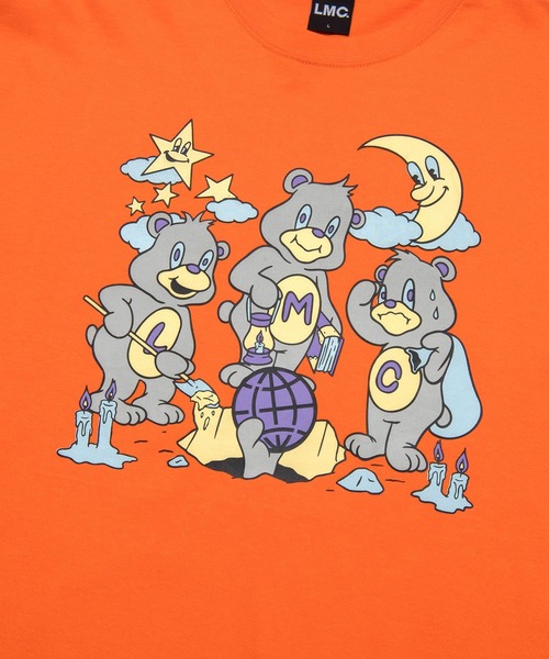 LMCの「【UNISEX】LMC/スリーベアー長袖Tシャツ 2190492(Tシャツ/カットソー・レディース・ホワイト/ブラック/オレンジ・MEDIUM/LARGE/X-LARGE)」の4枚目の写真