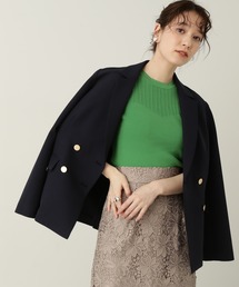 N.（N. Natural Beauty Basic） | 【S Size Line】◆ダブルクロスダブルジャケット(テーラードジャケット)