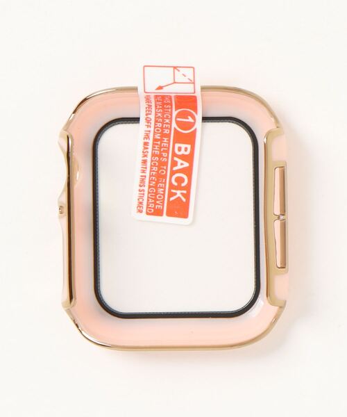 zandy(ズィーアンドワイ)の「zandy/ズィー・アンド・ワイ Apple Watch【ツヤハードケース】 アップルウォッチケース カバー ハードツヤタイプ 全面保護 ガラスフィルム一体式 /// case4(デジタル腕時計・メンズ・グリーン/ピンク/レッド/ブラック/ホワイト/ネイビー・40/44)」の13枚目の写真