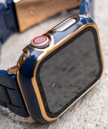 zandy（ズィーアンドワイ）の「zandy/ズィー・アンド・ワイ Apple Watch【ツヤハードケース】 アップルウォッチケース カバー ハードツヤタイプ 全面保護 ガラスフィルム一体式  //// case4（デジタル腕時計）」