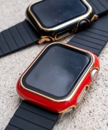 zandy（ズィーアンドワイ）の「zandy/ズィー・アンド・ワイ Apple Watch【ツヤハードケース】 アップルウォッチケース カバー ハードツヤタイプ 全面保護 ガラスフィルム一体式  //// case4（デジタル腕時計）」