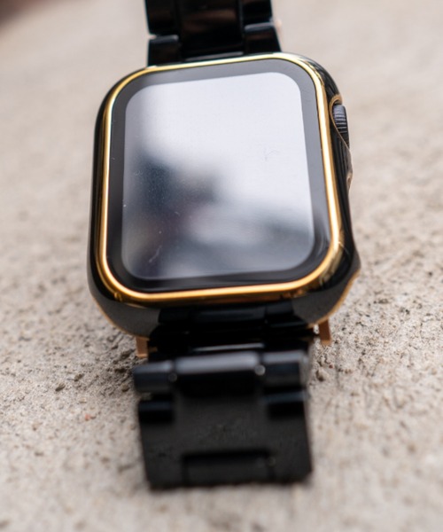 zandy(ズィーアンドワイ)の「zandy/ズィー・アンド・ワイ Apple Watch【ツヤハードケース】 アップルウォッチケース カバー ハードツヤタイプ 全面保護 ガラスフィルム一体式 /// case4(デジタル腕時計・メンズ・グリーン/ピンク/レッド/ブラック/ホワイト/ネイビー・40/44)」の18枚目の写真