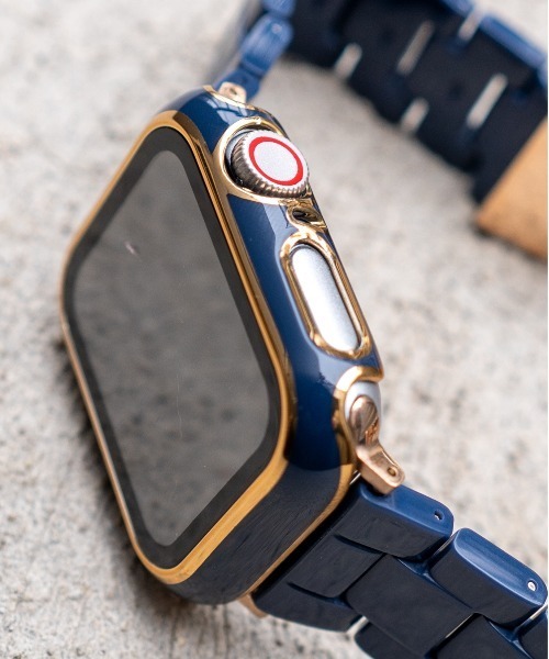 zandy(ズィーアンドワイ)の「zandy/ズィー・アンド・ワイ Apple Watch【ツヤハードケース】 アップルウォッチケース カバー ハードツヤタイプ 全面保護 ガラスフィルム一体式 /// case4(デジタル腕時計・メンズ・グリーン/ピンク/レッド/ブラック/ホワイト/ネイビー・40/44)」の20枚目の写真