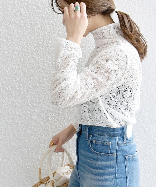 SHIPS any（シップス エニィ）の「SHIPS any:〈洗濯機可能〉レース