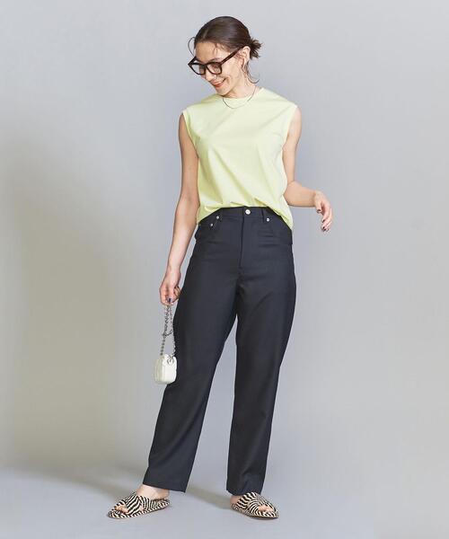 BEAUTY&amp;YOUTH UNITED ARROWS - LEINWANDE/ダークグリーン BEAUTY&YOUTH UNITED ARROWS（ビューティーアンドユース