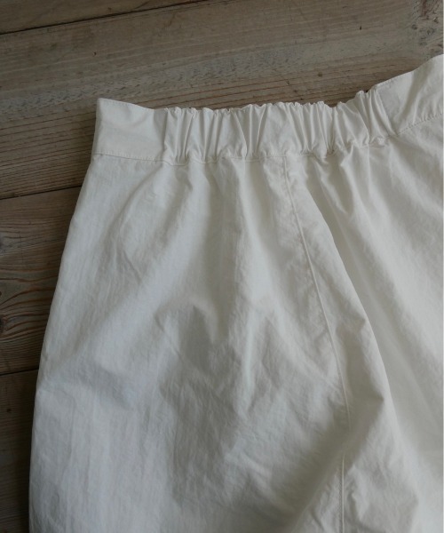 TRUNC（トランクエイティーエイト）の「Syakasyaka Nylon Cargo Pants（カーゴパンツ・レディース・ブラック/アイボリー・FREE）」の21枚目の写真