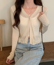 セール】「シースルー」に該当するカーディガン/ボレロ