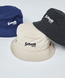 SETUP7（セットアップセブン）の「【SCHOTT】ロゴツイルバケットハット　SC007　定番商品 CBS（ハット）」