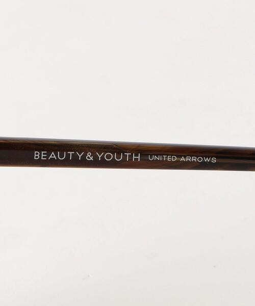 BEAUTY&YOUTH UNITED ARROWS（ビューティーアンドユースユナイテッドアローズ）の「ラウンド サングラス/2023（サングラス・レディース・ブラウン/オリーブ・FREE）」の6枚目の写真