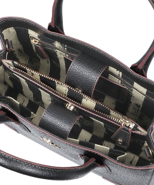 【Vivienne Westwood】EXECUTIVE トートバッグM 日本限定】EXECUTIVE トートバッグM(ブラック)（レディース