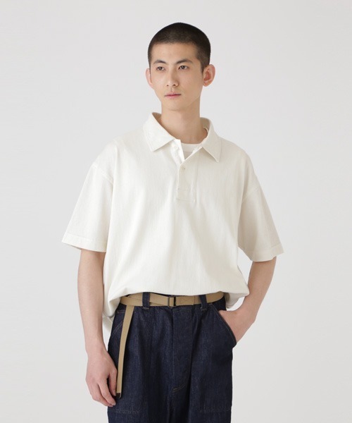 MHL.（エムエイチエル）の「AIRTEX COTTON JERSEY（ポロシャツ