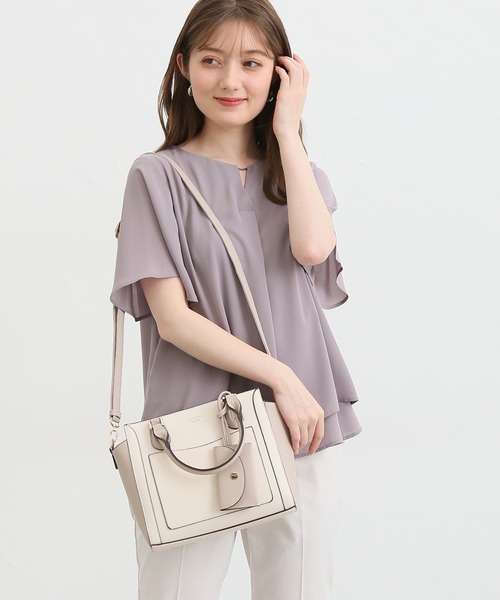 Honeys（ハニーズ）の「ポーチ付ハンドバッグ（ハンドバッグ）」 - WEAR