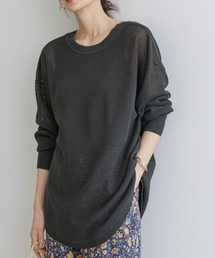 AMERICAN HOLIC | 2WAY透かし編みニットチュニック(チュニック)