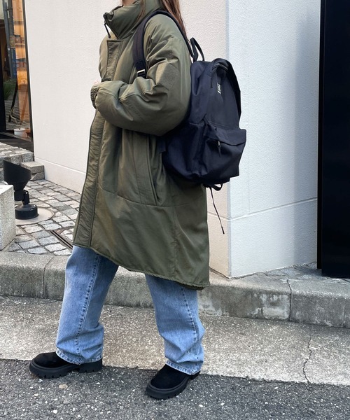 CANAL JEAN(キャナルジーン)の「コート(その他アウター・レディース・ブラック・MEDIUM)」の4枚目の写真