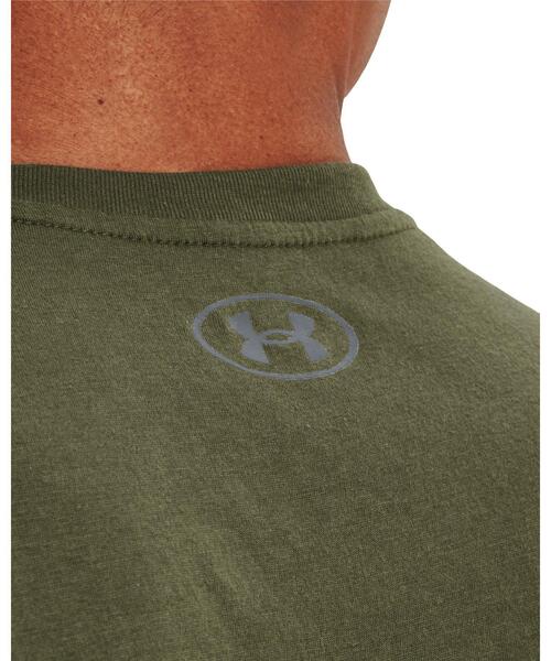 UNDER ARMOUR(アンダーアーマー)の「UAレフトチェスト カットオフ タンク(トレーニング/メンズ)(タンクトップ・メンズ・カーキ・L/M/XL/3XL/XXL/S)」の4枚目の写真