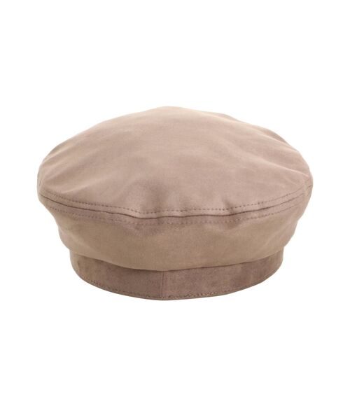 MERCURYDUO（マーキュリーデュオ）の「フェイクスエードキャスケット（キャスケット・レディース・ブラック/ベージュ/ブラウン・FREE）」の6枚目の写真