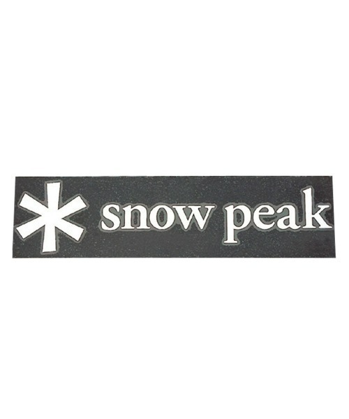 スノーピークロゴステッカーアスタリスクS（アウトドアグッズ）｜Snow