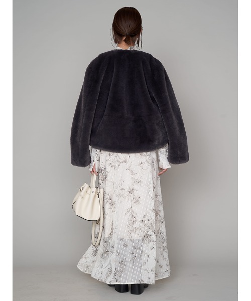 FRAY I.D ECOPELショートファージャケット FRAY I.D（フレイアイディー）の「Ecopelショートファー