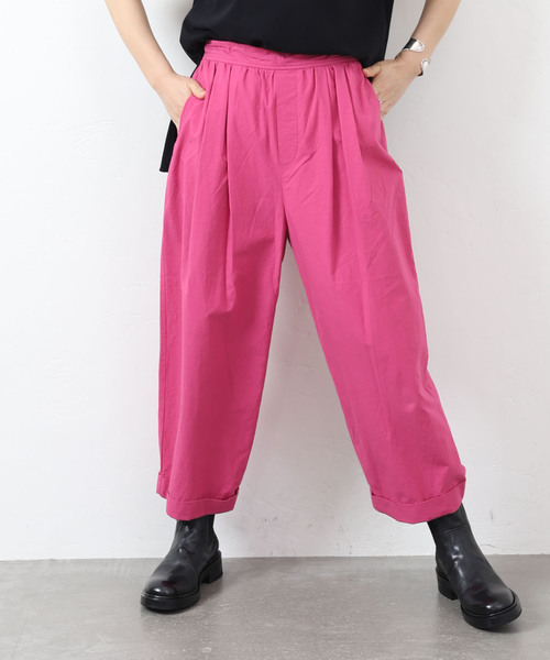 journal standard luxe／ タイプワッシャー タックパンツS セール】タイプワッシャー タックパンツ（その他パンツ