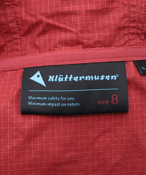 KLATTERMUSEN(クレッタルムーセン)の「【KLATTERMUSEN / クレッタルムーセン】Ansur Wind Parka -Limited Col(マウンテンパーカー・メンズ・レッド・MEDIUM/LARGE/X-LARGE)」の14枚目の写真