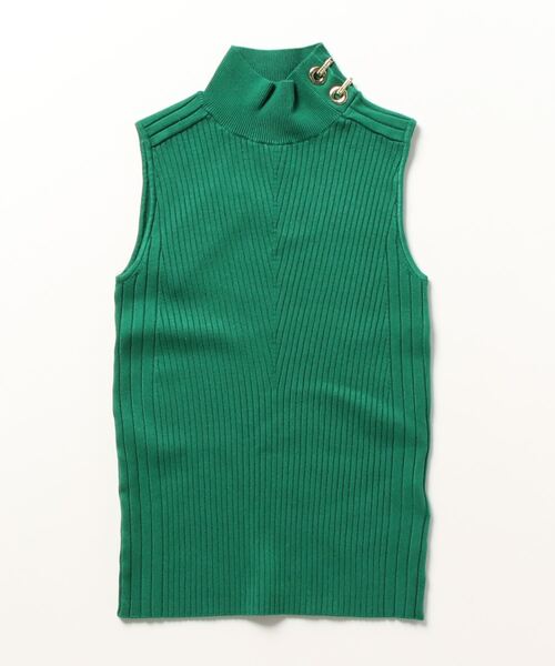 Guess（ゲス）の「MARCIANO Alice Sweater Top（その他トップス・レディース・グリーン/ホワイト・SMALL）」の9枚目の写真