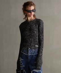 ダメージニットプルオーバー / Damaged Knit Pullover