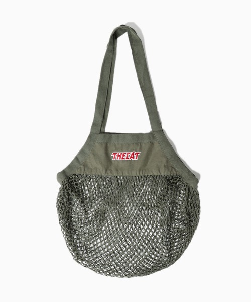 ROOPTOKYO（ループトウキョウ）の「SAVE SHOCK/セーブショック THE CAT MESH TOTE メッシュバッグ（ショルダーバッグ・メンズ・ブルー/イエロー/オリーブ/ナチュラル・ONE SIZE）」の2枚目の写真