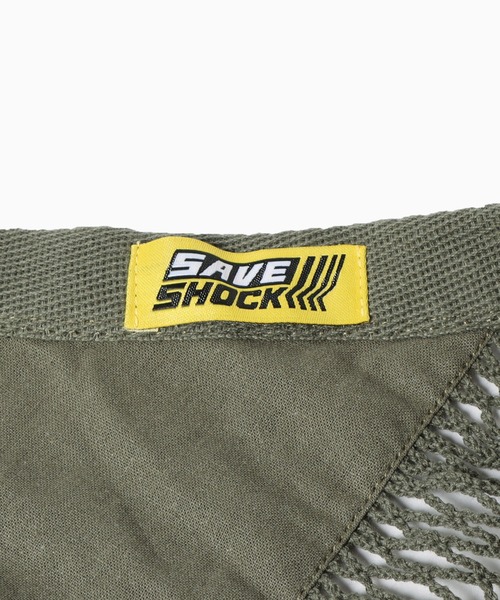 ROOPTOKYO（ループトウキョウ）の「SAVE SHOCK/セーブショック THE CAT MESH TOTE メッシュバッグ（ショルダーバッグ・メンズ・ブルー/イエロー/オリーブ/ナチュラル・ONE SIZE）」の17枚目の写真