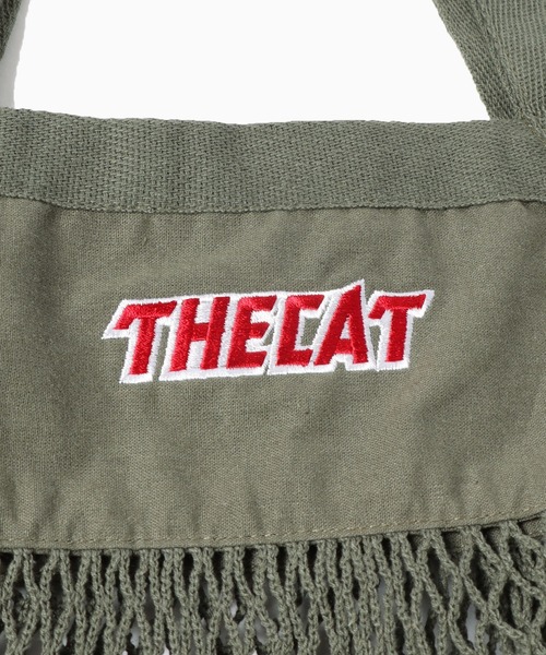 ROOPTOKYO（ループトウキョウ）の「SAVE SHOCK/セーブショック THE CAT MESH TOTE メッシュバッグ（ショルダーバッグ・メンズ・ブルー/イエロー/オリーブ/ナチュラル・ONE SIZE）」の15枚目の写真