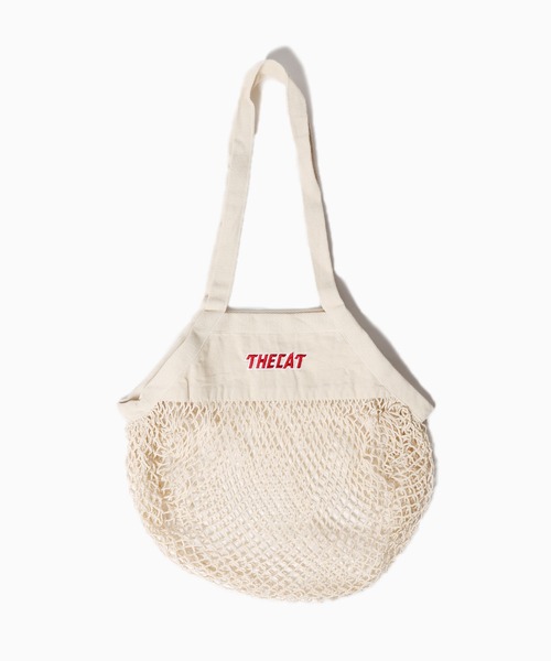 ROOPTOKYO（ループトウキョウ）の「SAVE SHOCK/セーブショック THE CAT MESH TOTE メッシュバッグ（ショルダーバッグ・メンズ・ブルー/イエロー/オリーブ/ナチュラル・ONE SIZE）」の18枚目の写真