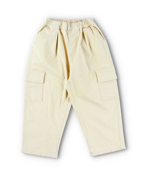 BRANSHES（ブランシェス）の「ストレッチツイル/カーゴパンツ（カーゴパンツ・キッズ・ベージュ/カーキオリーブ・130/120/140/110/100/150）」の9枚目の写真