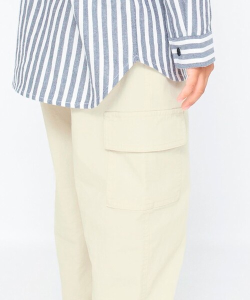 BRANSHES（ブランシェス）の「ストレッチツイル/カーゴパンツ（カーゴパンツ・キッズ・ベージュ/カーキオリーブ・130/120/140/110/100/150）」の14枚目の写真