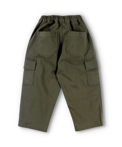 BRANSHES（ブランシェス）の「ストレッチツイル/カーゴパンツ（カーゴパンツ・キッズ・ベージュ/カーキオリーブ・130/120/140/110/100/150）」の22枚目の写真