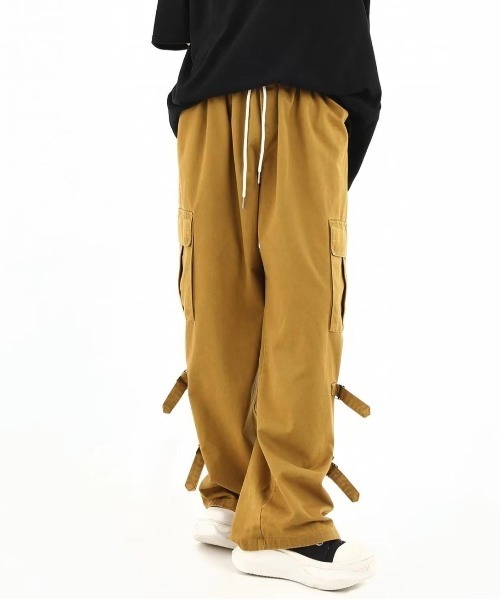 Burner（バーナー）の「【OKUOKU　0909】ルーズシルエット カーゴパンツ oku-bottom-728662259132-38 MC U（カーゴパンツ・メンズ・ブラウン/ブラック・XL/M/L）」の9枚目の写真