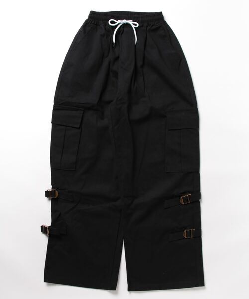 Burner（バーナー）の「【OKUOKU　0909】ルーズシルエット カーゴパンツ oku-bottom-728662259132-38 MC U（カーゴパンツ・メンズ・ブラウン/ブラック・XL/M/L）」の4枚目の写真